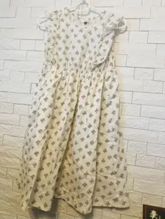 SERAPH 花柄 ノースリーブ ワンピース 130