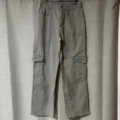 SHAGGIE カラーステッチカーゴパンツ ベージュ
