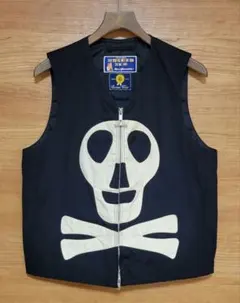 MIGHTY-MAC×BEAMS / 別注 スカルボートベスト M