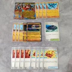 ポケモンカード　メガルカリオex　デッキパーツ21枚セット