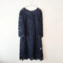 Demi-Luxe BEAMS/LAPIS LUCE/総レース ワンピース