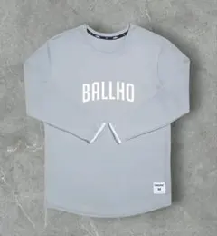 ballho ロングスリーブドライTシャツ M グレー