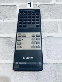 通電可】SONY ソニー RM-D502A リモコンCDプレーヤー用 純正 - メルカリ