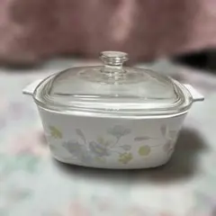 岩城硝子 コーニングウェア パイレックス パイロセラム キャセロール