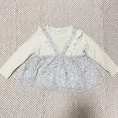 mamaraku 90 キキララ フリル付き 長袖 トップス