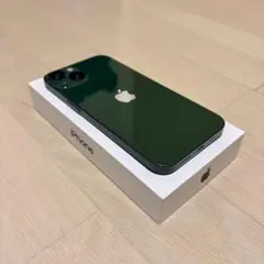 【美品・箱あり】iPhone13 256GB ミッドナイトグリーン