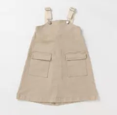 プティマイン⭐︎Aラインジャンスカ　 ベージュ　 M（100-110）