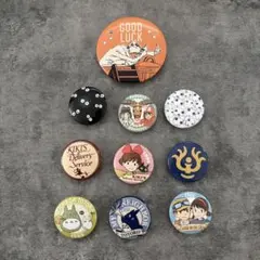 ジブリ 缶バッチセット