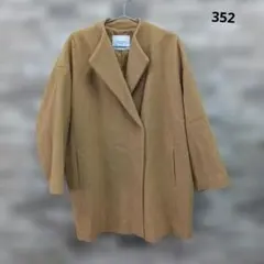 URBAN RESEARCH DOORS 毛100% ベージュコート