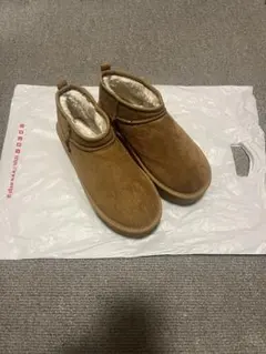 WEGO 厚底ムートンブーツ ブラウン