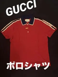 【美品】GUCCI レッド ポロシャツ 2026年最新】GUCCI カラー：レッド系 メンズ ポロシャツの人気アイテム