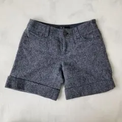 CECIL McBEE ツイード グレー ショートパンツ Sサイズ