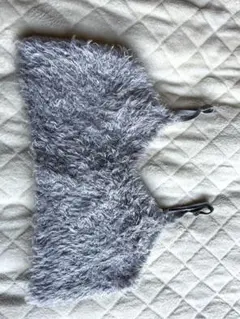 グレー ポリエステル ビスチェ F