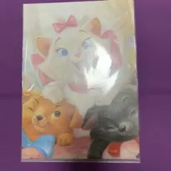ディズニー おしゃれキャット マリー クリアファイルA4新品のサムネイル