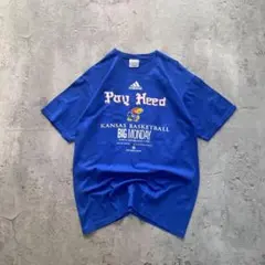 00's アディダス ヘインズ 古着 アメリカ輸入 プリント Tシャツ 半袖