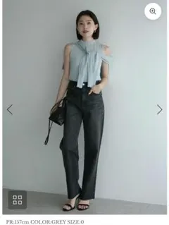 未着用 完売25インチ アメリFOIL STRAIGHT COLOR DENIM - メルカリ