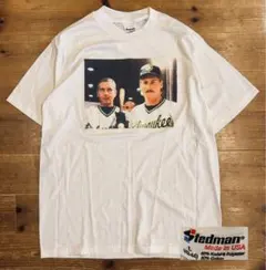 Tシャツ 半袖 90s Stedman ステッドマン 誰やねん MLB 野球 L