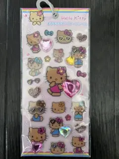 ハローキティキラキララインストーンシール