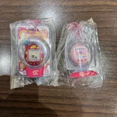 バンダイ たまごっちおかしなたまごっちボーロっち3 キーホルダー 赤 ピンク