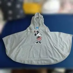 東京ディズニーリゾート ミニー ポンチョ グレー