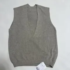 ドゥーズィエムクラス Lily Linen Vネック ベストのサムネイル