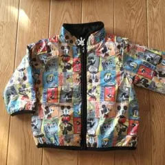 ミッキー 総柄 アウター ジャンパー ブルゾン 90 薄手