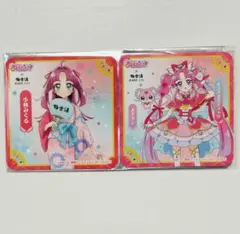名探偵プリキュア 極楽湯 ノベルティ コースター 小林みくる キュアミスティック
