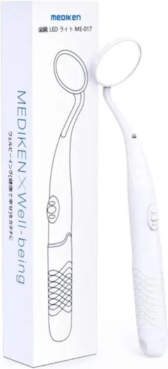 LED 조명이 달린 치과 거울, 구강 관리, 구취 및 치석 검사 치과