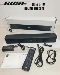 美品 Bluetoot BOSE SOLO5 TVサウンドシステム サウンドバーのサムネイル