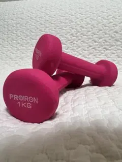 PROIRON 1KG ピンクダンベル
