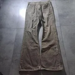 archive grunge flare denim pants swagのサムネイル