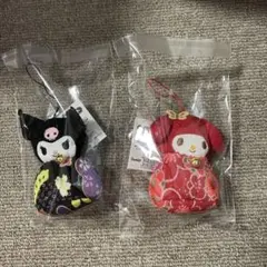 お手玉マスコット クロミ　マイメロ