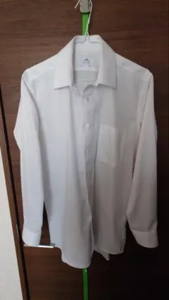 洋服の青山 ノンアイロンマックス レギュラーカラー ホワイト 39-80 2枚