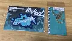 Growth ROCOOLステッカー ピエコロバッグチャーム