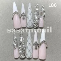 ギャル スナ系 フレンチガーリー ピンク クロム ベイビーブーマー ロング