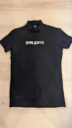 【PEARLY GATES】黒モックネックシャツ サイズ0