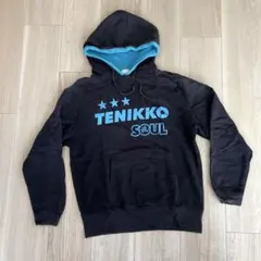 TENIKKO パーカー Sサイズ ブラック/ブルー
