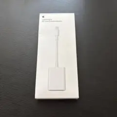 Apple Lightning - SDカードカメラリーダー(Apple純正)
