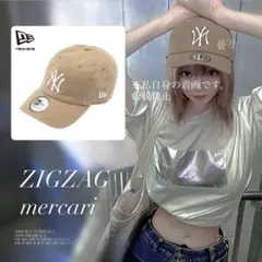 NEW ERA ニューヨーク・ヤンキース ベースボールキャップ カーキ
