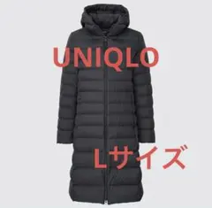 ユニクロ ウルトラライトダウンロングコートLサイズ ブラック