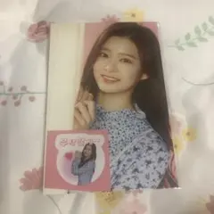 IZ*ONE アイズワン ミンジュ Gmarket ポストカード シール セット