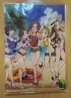 WEBくじ ゾンビランドサガ 二階堂サキ D賞 クリアポスター オンライン