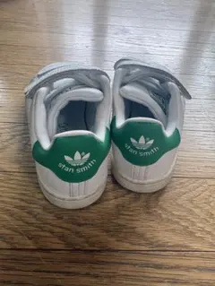 adidas Stan Smith キッズシューズ ホワイト/グリーン
