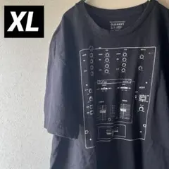 297＊海外古着 Tシャツ XL 黒 OLD NAVY 黒 シンプル