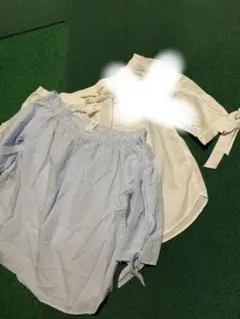 新品タグ付き　H&M オフショルダーブラウス1点