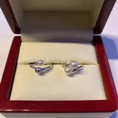 MIKIMOTO TASAKI パール　シルバーリング