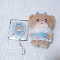 Lilalamode マスコット アクリルミラーキーホルダー GIGO限定 ラテ