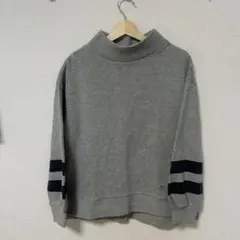 アーノルドパーマーグレー ハイネックセーター