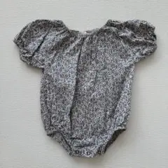 MONBEBE 花柄ロンパース