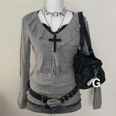 黒 ダークコア 平成ギャル ホラゲ 服 主人公 女の子 ダークコケット